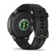 Смарт-годинник Garmin D2 Air X15 чорний з чорним силіконовим ремінцем