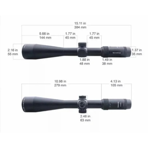 Приціл оптичний Vector Optics Forester 3-15x50