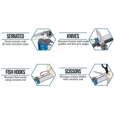 Точильний камінь Guided Field Sharpener Benchmade, 20 градусів, 5 областей для заточування