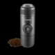 Портативна еспресо-кавоварка Wacaco Nanopresso червона з чохлом, механічна, для меленої кави