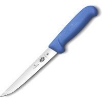 Нож кухонный разделочный Victorinox Fibrox синий, 15 см