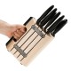 Набір кухонний Victorinox SwissClassic Cutlery Block 11шт з чорн. ручкою з підставкою (9 ножів,точило,овочечистка)