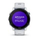 Смарт-часы Garmin Forerunner 255 Music белый камень