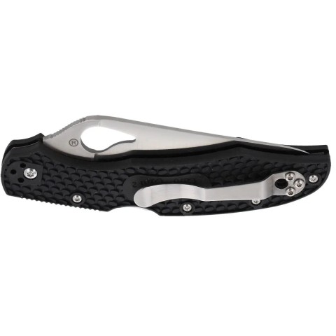 Нож Spyderco Byrd Cara Cara2 FRN Black Half Serrated