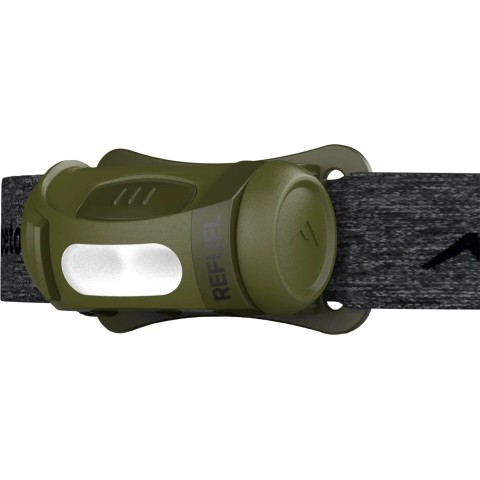 Фонарь налобный Princeton Tec Refuel, 300 Lumens ц:green / dark green