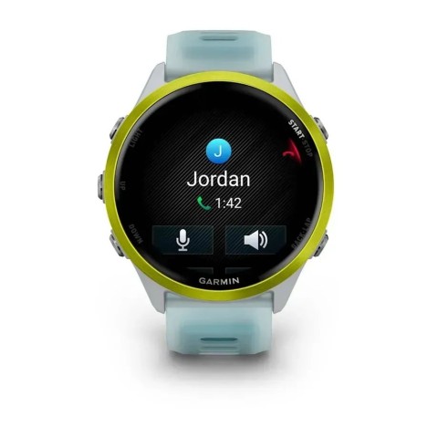 Смарт-годинник Garmin Forerunner 570 (47 мм) яскраво-жовтий алюміній білий/бірюза