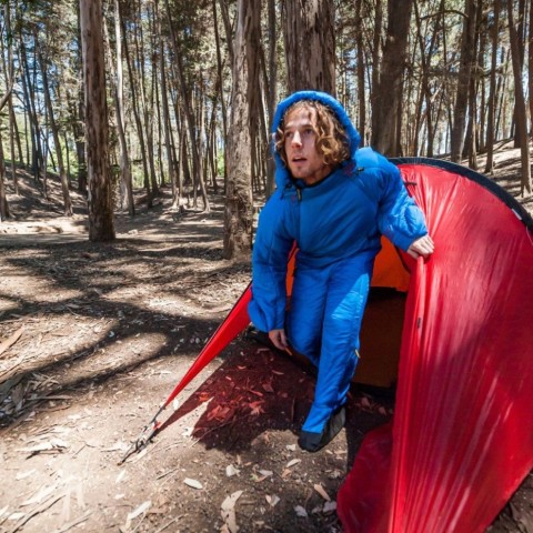 Спальний мішок, що надівається Selkbag ORIGINAL, розмір M, зелений