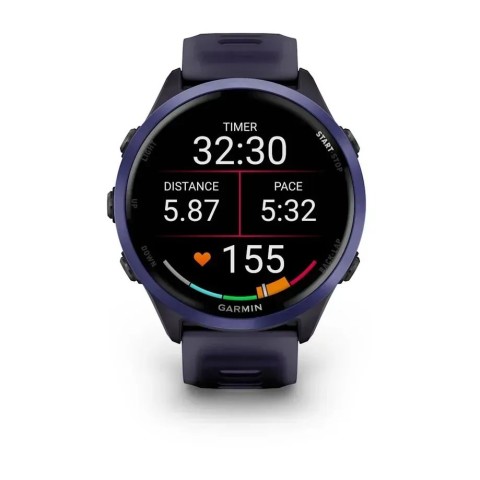 Смарт-годинник Garmin Forerunner 570 (47 мм) індиго алюміній імператорський пурпуровий/індиго