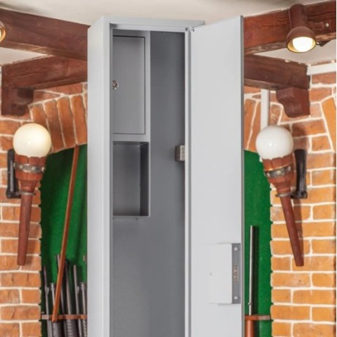 Сейф збройовий ШОЕ-1400, сірий