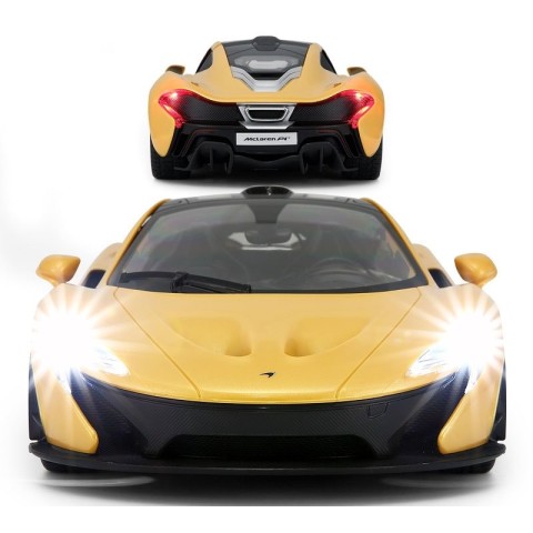 Машинка Rastar McLaren P1 на радіокеруванні. 1:14. Жовтий