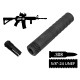 2в1 розбірний пбс+пламегас AFTactical S44F24, 6 сепараторів, .308, 5/8x24 UNEF, AR10