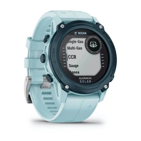 Смарт-годинник Garmin Descent G1 Solar Ocean Edition лазурний