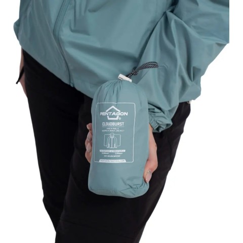 Куртка Pentagon Cloudburst Packable Women's Rain Jacket XS mint