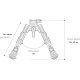 Сошки Leapers UTG Recon 360 TL-B. 18-23см. Picatinny