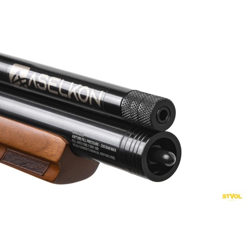 Пневматическая PCP винтовка  Aselkon MX10-S Wood  кал. 4.5 дерево