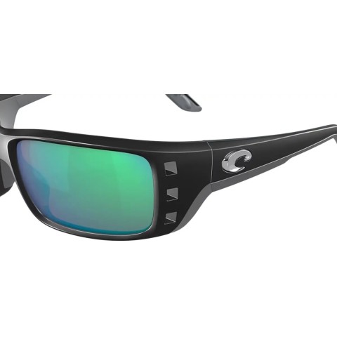 Окуляри Costa Del Mar Permit Matte Black Green Mirror 580G