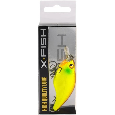 Воблер X-Fish Bobby 60F 60mm 9.5g #004 (1.8-2.3m)