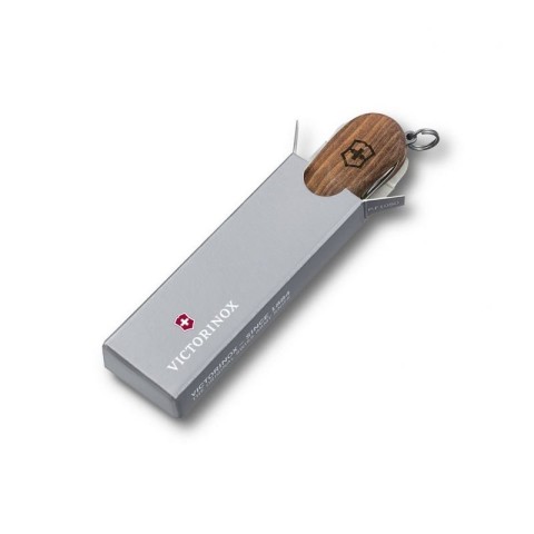 Ніж Victorinox NailClip Wood 580 лезо 65мм,6функ,горіх