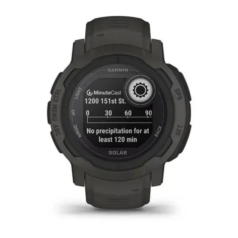 Смарт-годинник Garmin Instinct 2 Solar графітовий