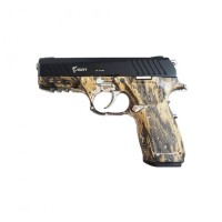 Стартовий пістолет KUZEY A-100#5 Black/Camo Grips