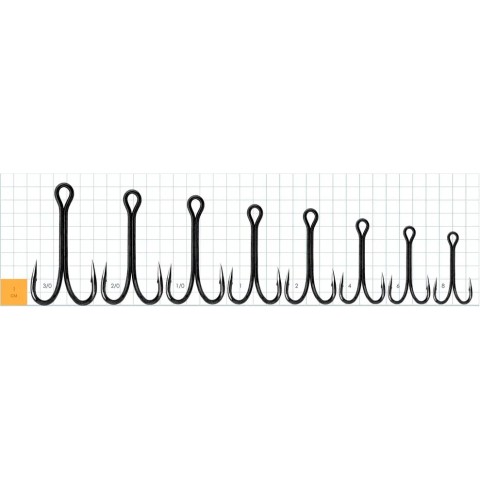 Двойник Gurza Double Hook Long Shank BN №4 (5шт/уп)