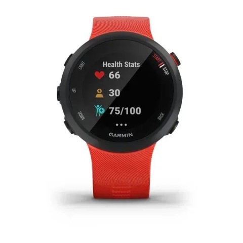 Смарт-годинник Garmin Forerunner 45 з червоним ремінцем