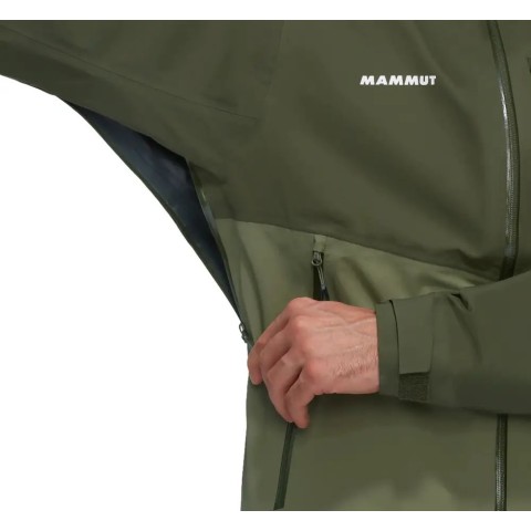 Куртка Mammut Alto Guide HS Hooded Jacket M XXL 1010-29561 marsh-dark marsh
