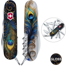 Складаний ніж Victorinox HUNTSMAN DESIGN Дивовижне перо