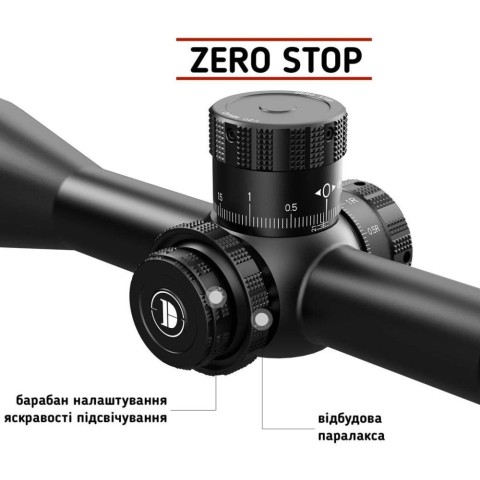 Приціл Discovery Optics ED-ELR 5-40x56 SFIR FFP (35 мм, підсвічування)