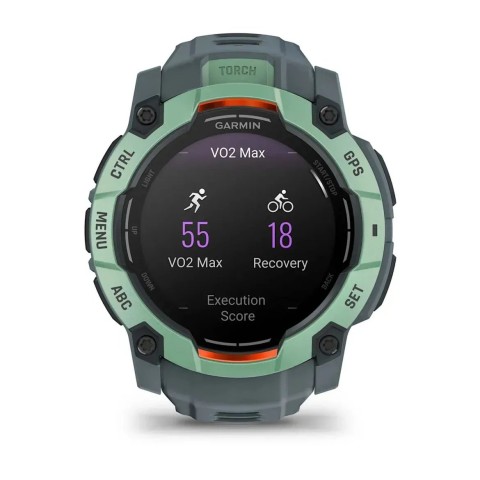 Смарт-годинник Garmin Instinct 3 (50 мм) AMOLED неотропік/сутінковий