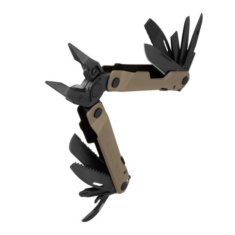 Мультиинструмент Leatherman Rebar Coyote, нейлоновый чехол