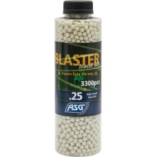Страйкбольные шарики ASG Blaster Tracer , 0.25g, 3300 pcs. bottle - green luminescent