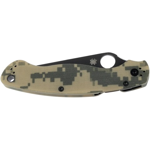Нож Spyderco Military 2 Black Blade Camo