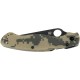 Нож Spyderco Military 2 Black Blade Camo
