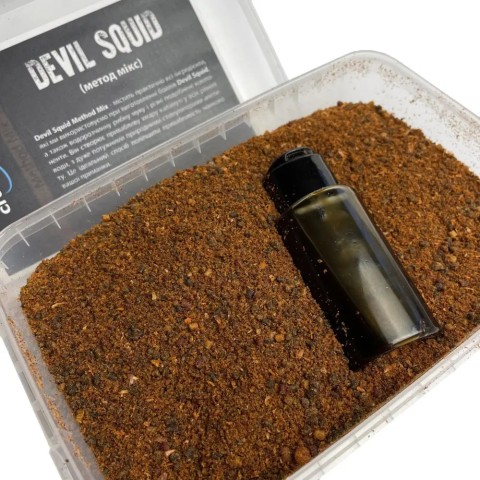Метод Микс Crazy Carp Method Mix Devil Squid 400г