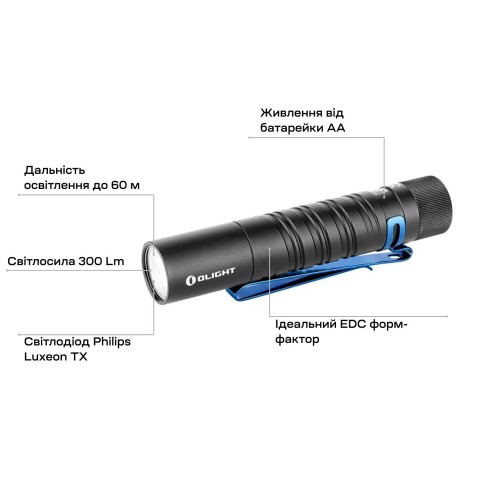 Фонарь Olight I5T EOS Black