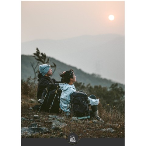 Рюкзак туристичний Naturehike Helium CNK2300016, 30+5 л, коричневий