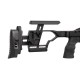 Ложе-шасси LUFA  mod.7 для TIKKA T3x SA (черный)#