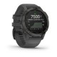 Смарт-часы Garmin fenix 6 Pro Solar Edition черные с серым ремешком