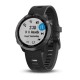 Смарт-часы Garmin Forerunner 645 Music серые с черным ремешком