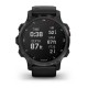 Смарт-годинник Garmin Descent Mk2S карбоново-сірий DLC з чорним ремінцем