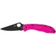 Нож Spyderco Delica 4 S30V pink