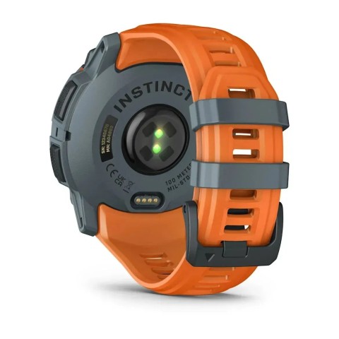 Смарт-годинник Garmin Instinct 3 (50 мм) Solar сутінковий/сонячний