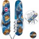 Складаний ніж Victorinox CLIMBER DESIGN Блакитний агат