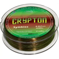 Волосінь Katran Crypton Symbios 1250m (camo-neon) 0.261mm 11.69lb/5.3kg