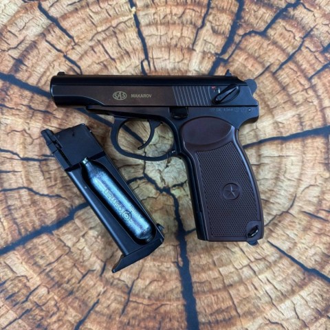 Пневматический пистолет SAS Makarov Blowback бу (КС80)