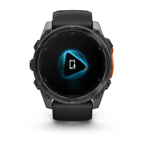 Garmin Fenix 8 AMOLED (51 мм) сланцево-серый/чёрный