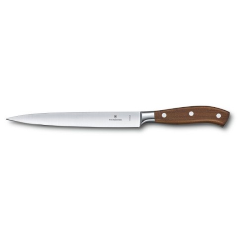 Кухонний ніж Victorinox Grand Maitre Wood Filleting лезо 20см з дерев. ручкою у подар.упак.