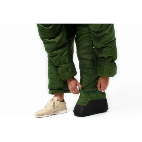 Спальний мішок, що надівається Selkbag ORIGINAL, розмір M, зелений