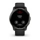 Смарт-часы Garmin Venu 2 Plus черные с графитовым безелем и силиконовым ремешком